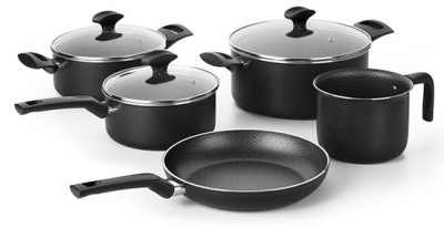 Conjunto 5 peas Amora Preto Matte